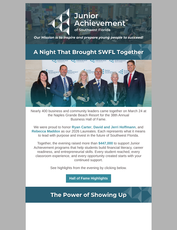 April 2026 Newsletter