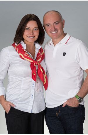 Image of Ingrid and Chef Fabrizio Aielli